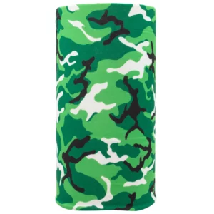 Camo Tube Headband - 1 piece, Kelly Green
