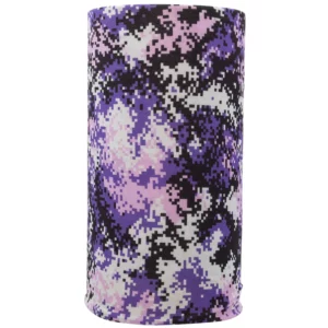 Digital Camo Tube Headband - 1 piece, Purple color