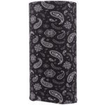 All Over Paisley Tube Headband - 1 piece, Black