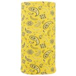 All Over Paisley Tube Headband - 1 piece, Gold
