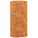 All Over Paisley Tube Headband - 1 piece, Orange