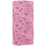 All Over Paisley Tube Headband - 1 piece, Pink