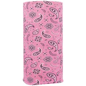 All Over Paisley Tube Headband - 1 piece, Pink