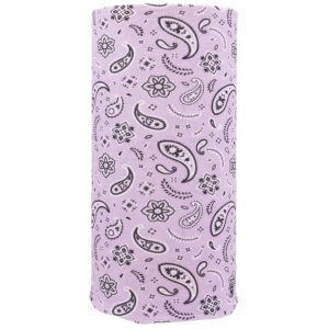 All Over Paisley Tube Headband - 1 piece, Lilac