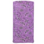 All Over Paisley Tube Headband - 1 piece, Grape