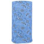 All Over Paisley Tube Headband - 1 piece, Mirage