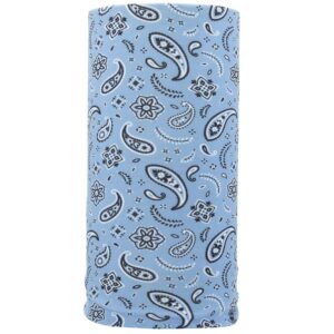 All Over Paisley Tube Headband - 1 piece, Chambray