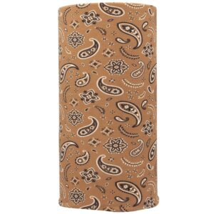All Over Paisley Tube Headband - 1 piece, Brown