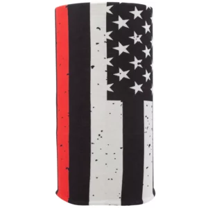 Red Line Flag Tube Headband - 1 piece