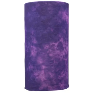 Tie Dye Tube Headband - 1 piece, Purple color