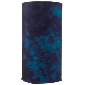 Tie Dye Tube Headband - 12 pieces, Navy Blue