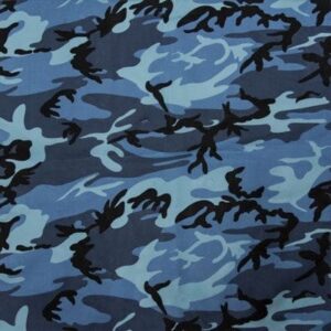 Sky Blue Camo Bandana - 27" x 27", 12 pieces