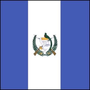Guatemala Flag - 22x22 Inch - 22" x 22", 12 pieces