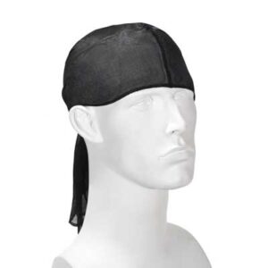 Du-Rag - Black, 12 pieces