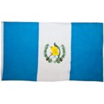 Guatemala Flag - 3ft x 5ft Polyester - Imported - 12 pieces
