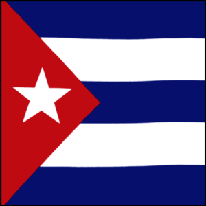 Cuba Flag Bandana - 22x22 Inch - 1 piece
