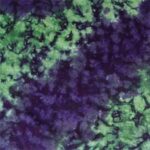 Blue Green Tie Dye Bandana - 22x22 Inch - 1 piece