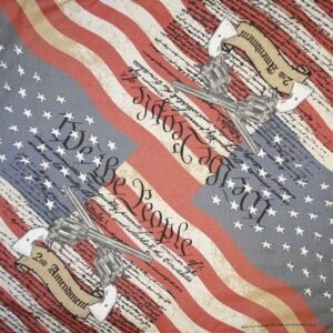 2nd Amendment Bandana - 22x22 Inch - 12 pieces