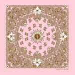 Good Sports Floral Paisley Bandana - 22x22 Inch - 12 pieces