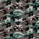 USA Made Camouflage Woodland Bandana - 22x22 Inch - 600pcs/Case
