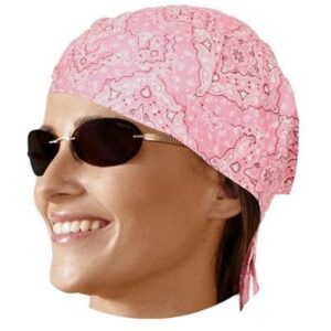Premium Pink Paisley Doo Rag - 600pcs/Case