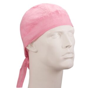 Solid Color Head Wrap - 100% Cotton - Imported - Light Pink, 12 pieces