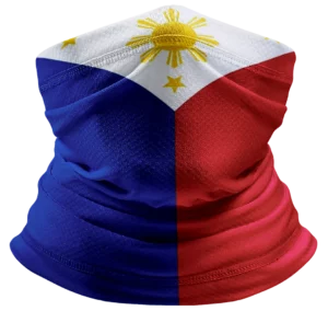 Country Flag Tube Headband - Philippines Flag, 1 piece