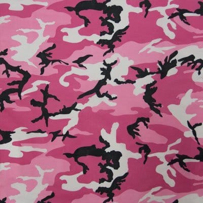 Pink Camo Bandana – 22″ x 22″, 1 piece