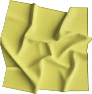 12 pieces, Solid Color Bandana, Imported, 100% Cotton, Light Yellow, 22" x 22"