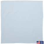 600pcs/Case, USA Made Solid Color Bandana 100% Cotton, Light Blue, 22" x 22"