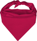 Pet Triangle Solid Bandana, 22X 30X 22, 600Pcs, Hot Pink,