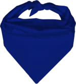 Pet Triangle Solid Bandana, 27X 38X 27, 1Pc, Royal Blue,