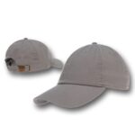 Cotton Cap with adjustable Clasp - 1 piece, Grey