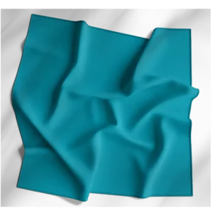 Solid Color Bandana, 14X14, 1Pc, Turquoise,