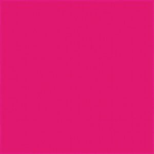 1 piece, Solid Color Bandana, Imported, 100% Cotton, Hot Pink, 14 x 14"