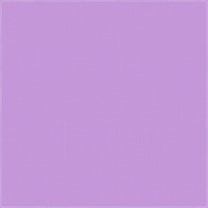 1 piece, Solid Color Bandana, Imported, 100% Cotton, Lilac, 14 x 14"