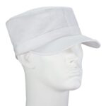 Army Hat Large, 1 piece, White