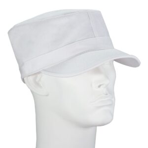 Army Hat Large, 1 piece, White