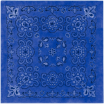 Bandana Stonewash Texas Paisley - 100% Cotton
