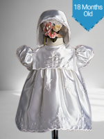 Girls Christening Gown - Girls Short Dress Sets (18 Months)