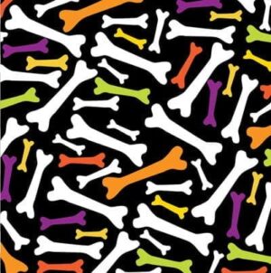 Neon Bones Bandana - USA -22x22 Inch - 12 pieces