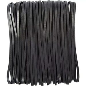Rubberbands  - Large 12" Black - Pack of 35 Pieces