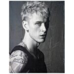 NEW Machine Gun Kelly Plush Throw Blanket – 60"×50" Ultra Soft & Silky