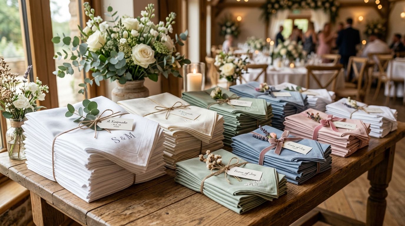 Best bulk handkerchiefs for weddings and events 2026
