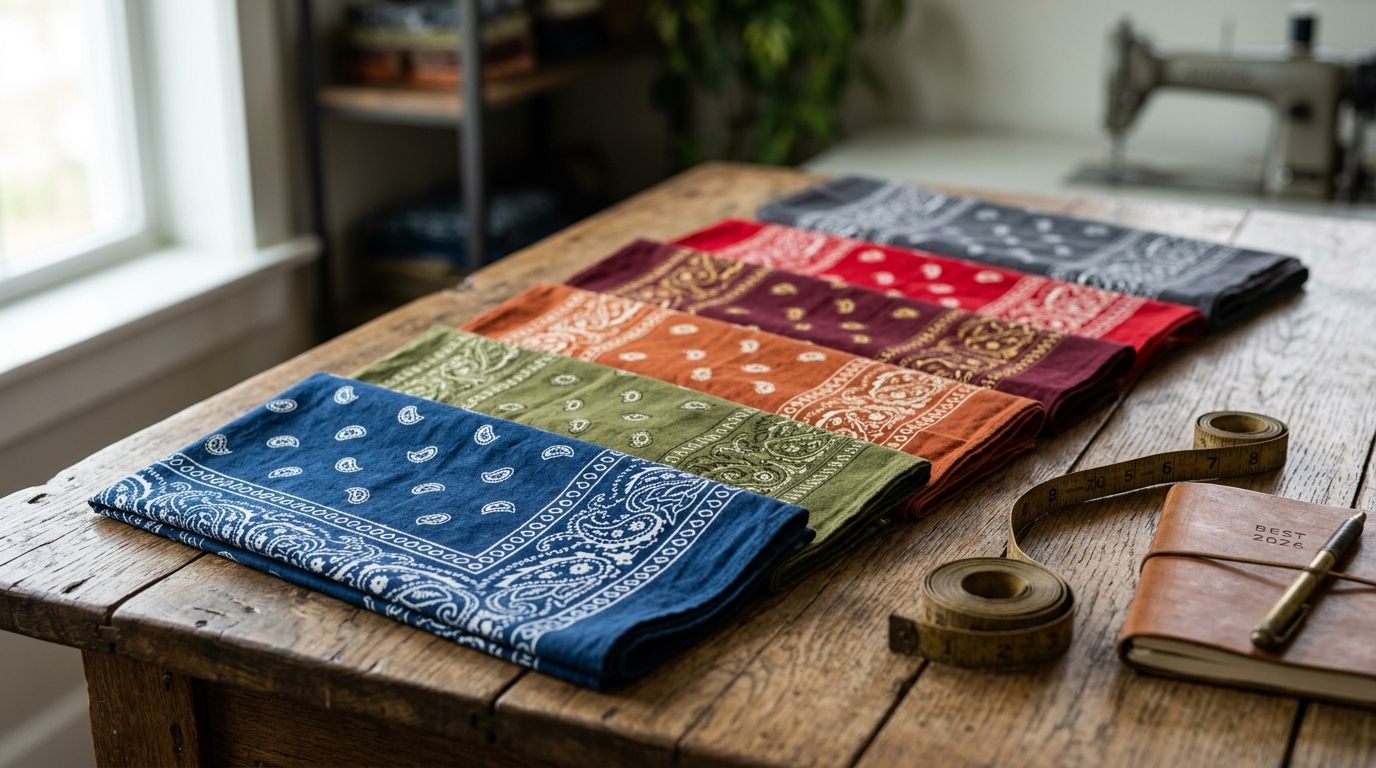 Best paisley bandanas ranked by pattern and color 2026