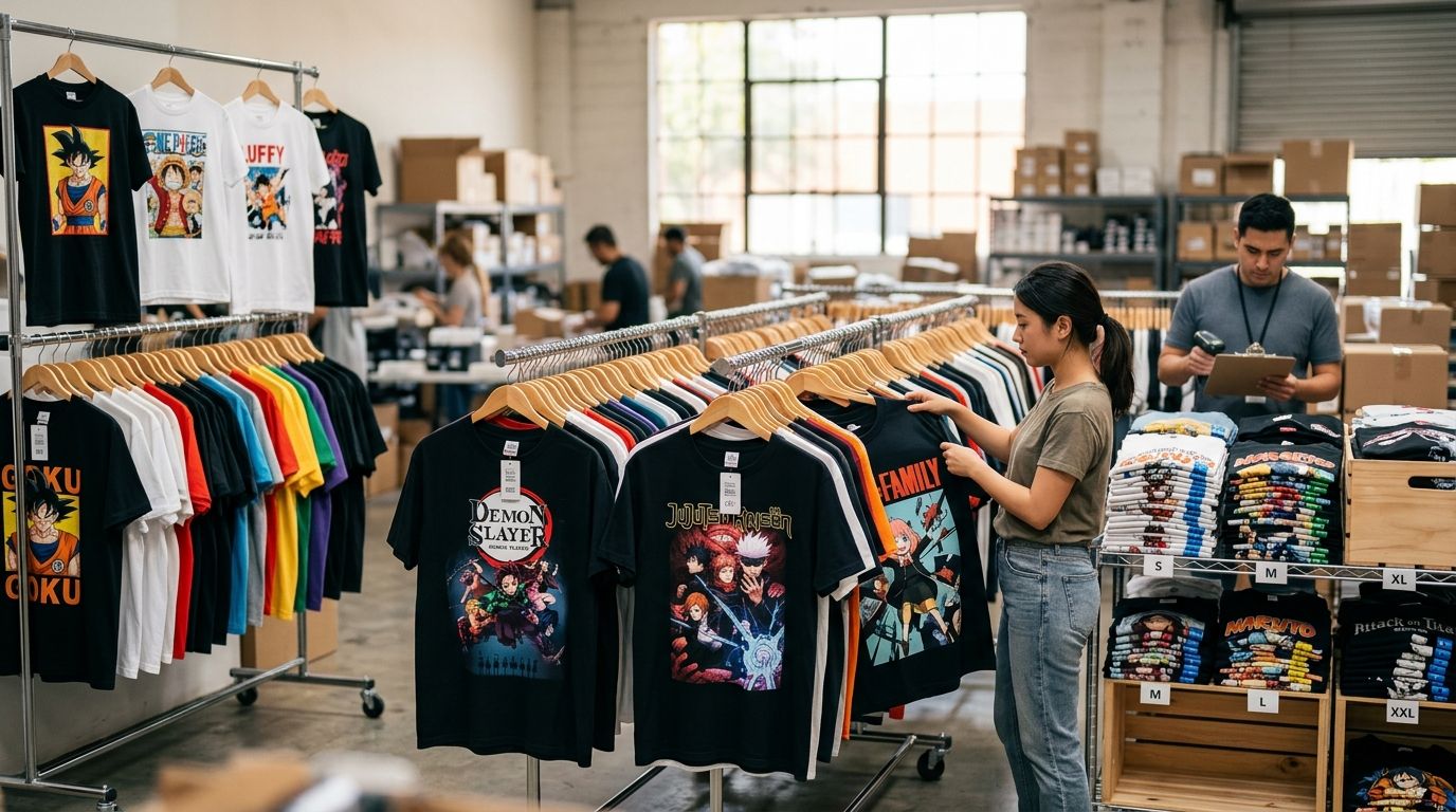 Best wholesale anime t-shirts for resellers 2026