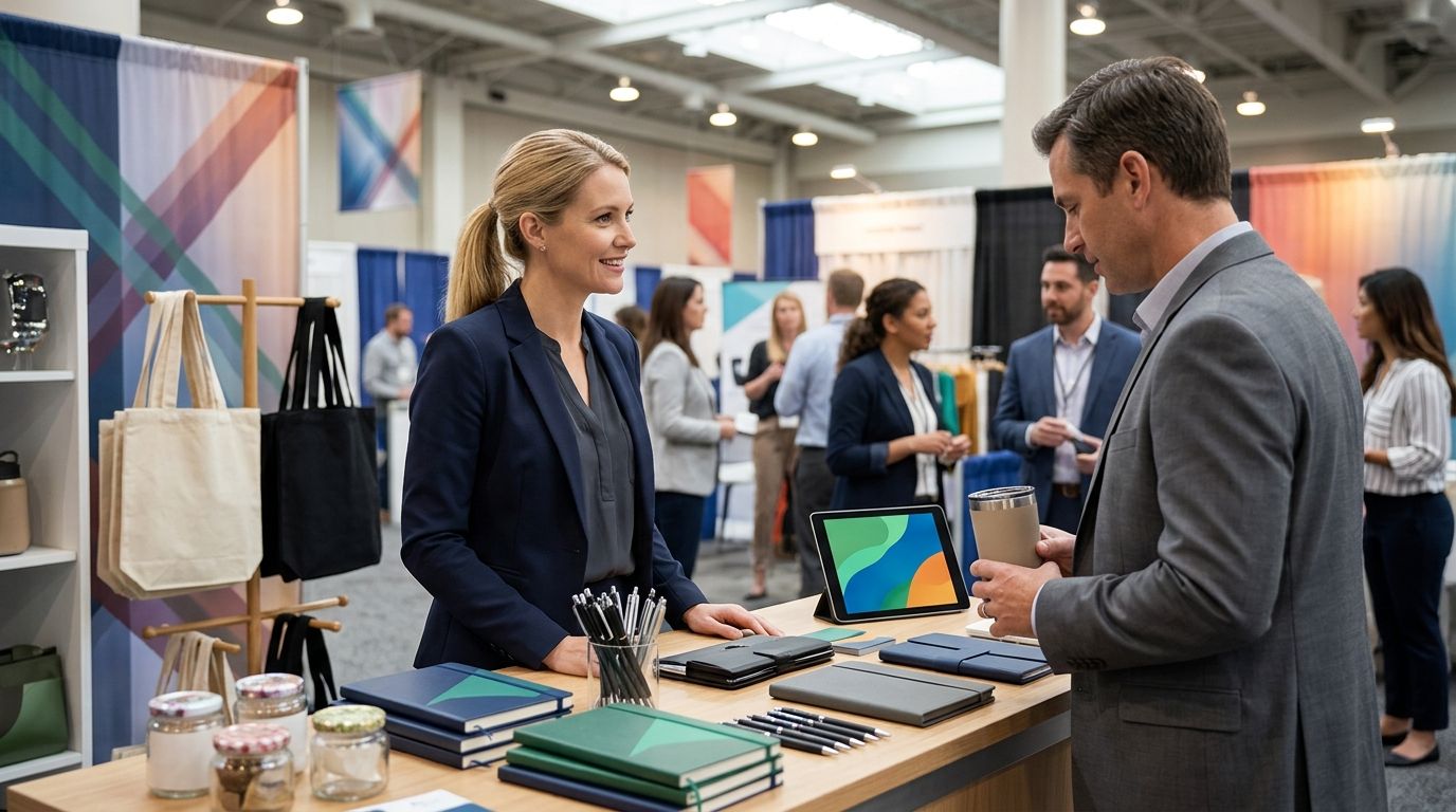 Branded merchandise for corporate trade shows: complete 2026 guide