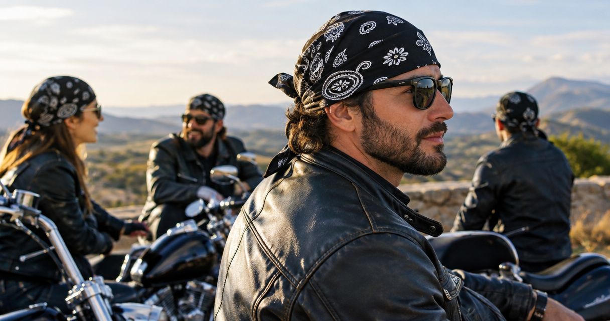 Custom bandanas for motorcycle clubs: complete 2026 guide