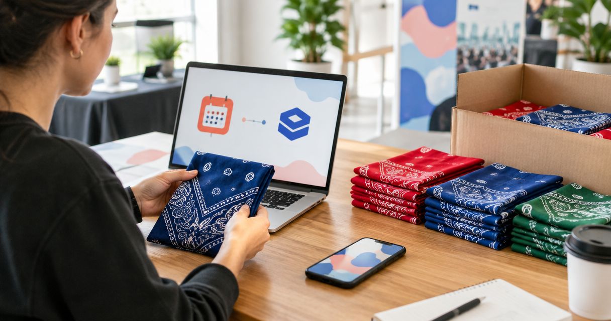 How to connect your Eventbrite event to bulk bandana swag orders