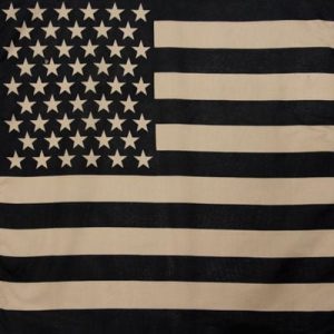 Subdued US Flag Bandana - 22x22 Inch